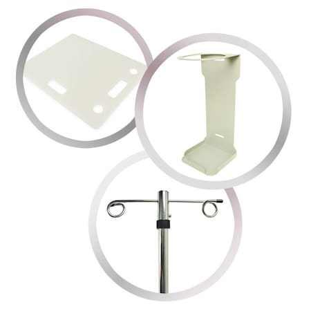 Harloff Basic Emergency Accessory Package for 24 in Wide M-Series and A-Series Medium Width Carts MD24-EMG